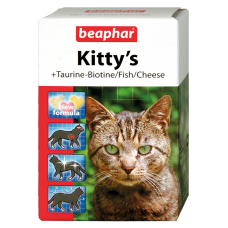 Beaphar Kitty's MIX - Кормовая добавка д/кошек с таурином, биотином, протеином (арт. DAI12506, DAI12595)