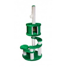 Redplastic Комплекс Флоренция многоуров., с домиком, экокожа, ковролин, 70*60*138 см, несколько цветов