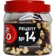 For Dogs Рецепт №14 - лакомство для собак Мясо утки на кальциевой косточке 500 гр. (арт. TUZ502) For Dogs Рецепт №14 - лакомство для собак Мясо утки на кальциевой косточке 500 гр. (арт. TUZ502)