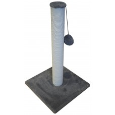 Когтеточка-столбик из меха и хлопка (выс. 60 см, шир. 35 см) Cat House (арт. CH4)