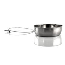 Миска металлическая For Friends с держателем для кошек, несколько размеров Миска металлическая For Friends с держателем для кошек, несколько размеров