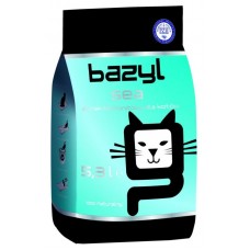 BAZYL Sea наполнитель комкующийся для кошачьего туалета бентонитовый с морским ароматом