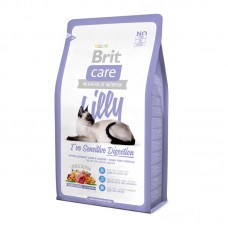 Brit Care Cat Lilly Sensitive Digestion беззерновой, корм для кошек с чувствительным пищеварением