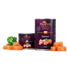 Nuevo консервы для взрослых кошек с лососем 200 г, 400 г (арт. 95101, 95102) Nuevo консервы для взрослых кошек с лососем 200 г, 400 г (арт. 95101, 95102)