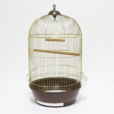 HAPPY Animals Клетка для птиц, Ф 40*70 см, (арт. ХЭП 330, ХЭП 330 Gold) HAPPY Animals Клетка для птиц, Ф 40*70 см, (арт. ХЭП 330, ХЭП 330 Gold)