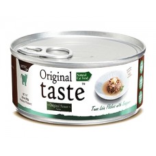 Original Taste Sauce для котов - Хлопья из филе тунца со свежим люцианом в соусе, 70г Original Taste Sauce для котов - Хлопья из филе тунца со свежим люцианом в соусе, 70г