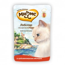 Мнямс паучи Лобстер по-каталонски - влажный полноценный корм для кошек, 85 г (арт. DAI702105)
