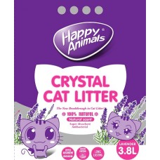 Happy Animals наполнитель из силикагеля с запахом лаванды