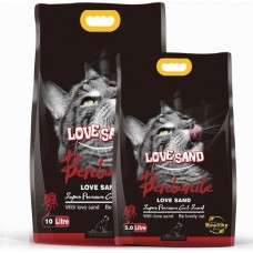 наполнитель для туалета кошек Love Sand Роза, комкующийся бентонитовый наполнитель для туалета кошек Love Sand Роза, комкующийся бентонитовый