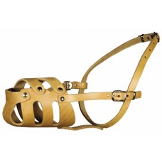 Каскад Намордник кожаный цельнокроеный (доберман) (арт. DAI04010012)