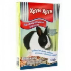Хрум-хрум - корм для декоративных кроликов, 500 г (арт. HR008) Хрум-хрум - корм для декоративных кроликов, 500 г (арт. HR008)