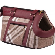 Сумка для собак Ami Play Kent S, 35x21yx24h Бордовый (арт. TYZ 7 563 238 190)