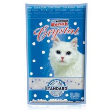 Super Benek Crystal Standart - наполнитель для кошек силикагелевый впитывающий