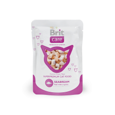 Влажный корм (пауч) для кошек Brit Care Cat Seabream Pouch (морской рыбой), 80 г (арт. 101020) Влажный корм (пауч) для кошек Brit Care Cat Seabream Pouch (морской рыбой), 80 г (арт. 101020)