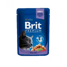 Brit Пауч (пресервы) для кошек Cod Fish pouch Треска, 12*100 г Brit Пауч (пресервы) для кошек Cod Fish pouch Треска, 12*100 г