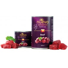 Nuevo консервы для взрослых кошек с говядиной 200 г, 400 г (арт. 95110, 95111) Nuevo консервы для взрослых кошек с говядиной 200 г, 400 г (арт. 95110, 95111)