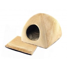 Redplastic Домик мягкий для котов Zoo-M YURTA 42*42*41см, с подушкой (арт. 9652)