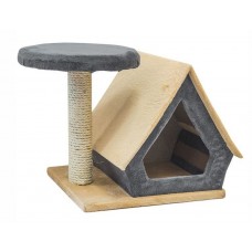 Redplastic Домик-когтеточка СМАРТ Избушка, с полкой 39х31х34,5 см (арт. 8186) Redplastic Домик-когтеточка СМАРТ Избушка, с полкой 39х31х34,5 см (арт. 8186)