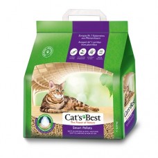 Cats Best Smart Pellets - наполнитель комкующийся древесный для длинношерстных кошек
