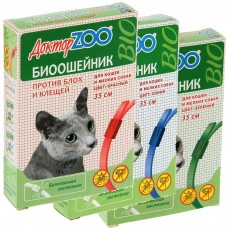 ДОКТОР ZOO биоошейник для мелких собак, 35 см, разные цвета (арт. TYZ ZR0923, TYZ ZR0922, TYZ ZR0924) ДОКТОР ZOO биоошейник для мелких собак, 35 см, разные цвета (арт. TYZ ZR0923, TYZ ZR0922, TYZ ZR0924)
