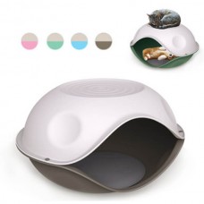 Georplast Duck Plain домик для собак пластиковый 57x48x32 см (арт. TYZ 20104)