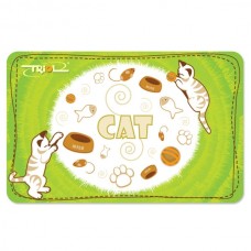 Коврик под миску Triol Cat, 43*28 см, для котов (арт. ТР 30211003) Коврик под миску Triol Cat, 43*28 см, для котов (арт. ТР 30211003)