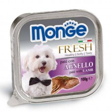 MONGE DOG FRESH LAMB - Консервированный корм для собак, с ягненком (100 г)