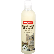 Beaphar PRO VITAMIN SHAMPOO Macadamia - Провитаминный шампунь для котят и кошек (длинно- и короткошерстных) 250 мл (арт. DAI18285)