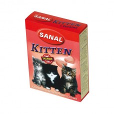 Витаминизированные лакомства для котят Sanal Kitten (таурин и лосось), 40 таблеток (Арт. TYZ SC1600) Витаминизированные лакомства для котят Sanal Kitten (таурин и лосось), 40 таблеток (Арт. TYZ SC1600)