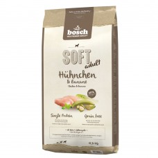 Bosch Soft - полувлажный корм для собак с чувствительным пищеварением (курица и банан)