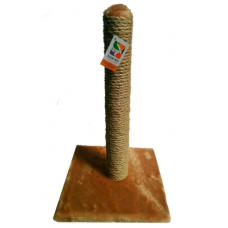 Когтеточка-столбик Four Pets джут 50 см., разные цвета