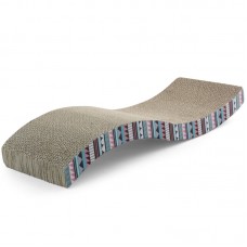 Triol Когтеточка-лежанка из гофрокартона Волна, 530*205*85мм (арт. ТР 20801008)