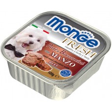 MONGE DOG FRESH BEEF - Консервированный корм для собак, с говядиной (100 г)