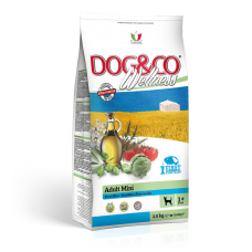 Adragna Dog&Go ADULT MINI Fish & Rice 26/15,5 - корм для взрослых собак мелких пород, с рыбой и рисом