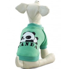 Triol - Толстовка Панда, мятная, для собак, несколько размеров (арт. TR84M, TR84S, TR84XS)