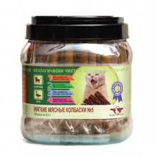 Green Qzin Лакомство для кошек ПОДВИЖНОСТЬ №5 (Мягкие мясные колбаски для стерелизованных кошек телятина+утка) (арт. TYZ 720065) Green Qzin Лакомство для кошек ПОДВИЖНОСТЬ №5 (Мягкие мясные колбаски для стерелизованных кошек телятина+утка) (арт. TYZ 720065)