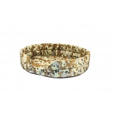 Redplastic Лежак овальный стёганый Хантер-ВЕПРЬ (камуфляж.поликоттон,поролон) ТМ Дарэлл, разные размеры