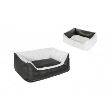 Redplastic Лежак прямоуг. пухлый Домино-КАСАТКА#2 60*44*17 см с подушкой (арт. 9392)