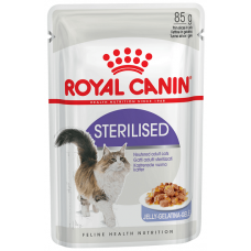 Royal Canin Sterilised - кусочки в желе для взрослых кошек после кастрации/стерилизации (85 гр.) Royal Canin Sterilised - кусочки в желе для взрослых кошек после кастрации/стерилизации (85 гр.)