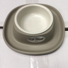 Georplast Миска для кошек Soft touch pp-small на резиновой подставке (арт. TYZ 20050) Georplast Миска для кошек Soft touch pp-small на резиновой подставке (арт. TYZ 20050)