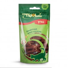 Пикантные мини-сосиски из утки для кошек, 50 гр (арт. ТР 20171005) Triol Пикантные мини-сосиски из утки для кошек, 50 гр (арт. ТР 20171005) Triol