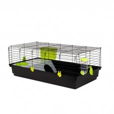 Voltrega клетка для КРОЛИКА 536, цвет черный - складная, 120x59x40 см (арт. 001536N)