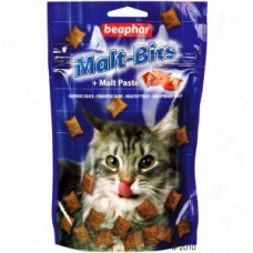 Beaphar Malt-Bits Salmon подушечки с мальт-пастой для выведения шерсти из желудка, 35 г Beaphar Malt-Bits Salmon подушечки с мальт-пастой для выведения шерсти из желудка, 35 г