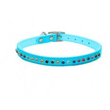 Каскад Ошейник Эко-кожа, двойной, с разноцветными стразами, 12 мм*35 см, голубой (арт. DAI00210122-06) Каскад Ошейник Эко-кожа, двойной, с разноцветными стразами, 12 мм*35 см, голубой (арт. DAI00210122-06)