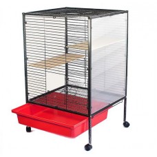 Redplastic Клетка для хорьков «Дарэлл», 2 этажа, поддон, с оргстеклом, в коробке, 65*65*93 см (арт. RP4434) Redplastic Клетка для хорьков «Дарэлл», 2 этажа, поддон, с оргстеклом, в коробке, 65*65*93 см (арт. RP4434)