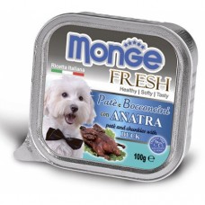 MONGE DOG FRESH DUCK - Консервированный корм для собак, с уткой (100 г)