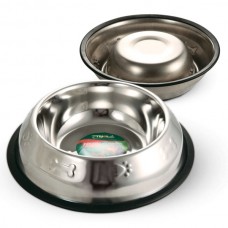 Triol Миска металлическая на резинке, с тиснением, несколько размеров Triol Миска металлическая на резинке, с тиснением, несколько размеров