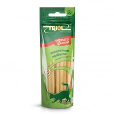 Аппетитные колбаски из курицы с треской для кошек, 40 гр (арт. ТР 20171004) Triol Аппетитные колбаски из курицы с треской для кошек, 40 гр (арт. ТР 20171004) Triol