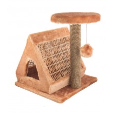 Redplastic Домик-когтеточка Чердачок крыша двухск. 43*53*50,5 см, разные материалы Redplastic Домик-когтеточка Чердачок крыша двухск. 43*53*50,5 см, разные материалы