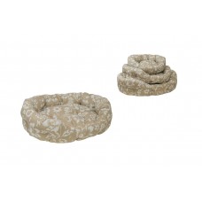 Лежак овальный пухлый №3 ЧИП серия Зефирное облако, с подушкой, для кошек, 75*60*22 см. ( арт. 93503)